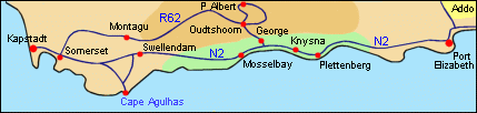 Garden Route Map